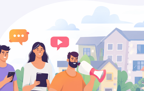 Community management illustration